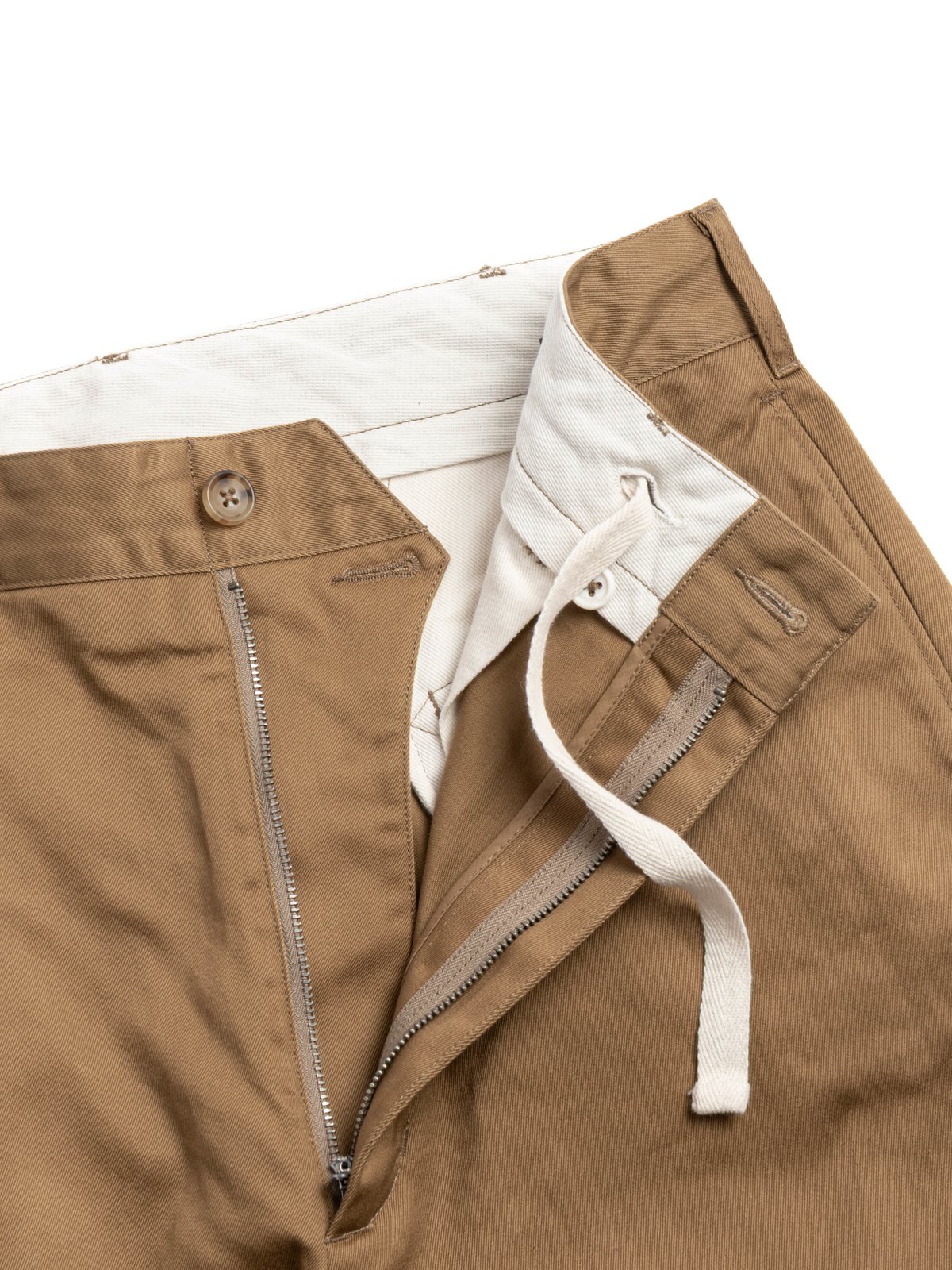OFFICER PANT CAMEL COTTON HIGH COUNT HEAVY TWILL - Image 3