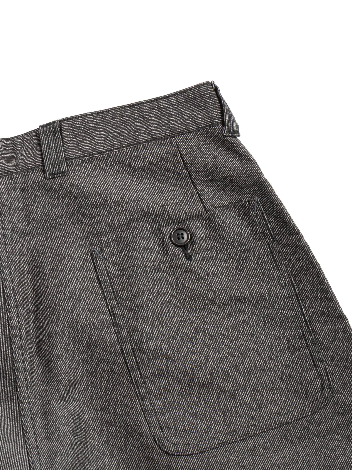 (3328&ndash;PB) POS&ndash;TRAVAIL PANTS / PINSTRIPE / CHARCOAL - Image 5