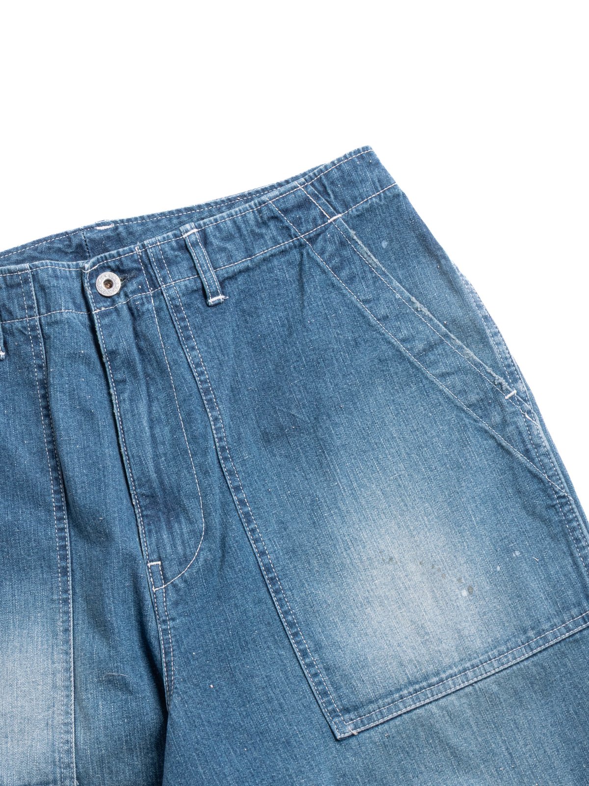 DENIM BAKER PANT (USED WASH) INDIGO - Image 2