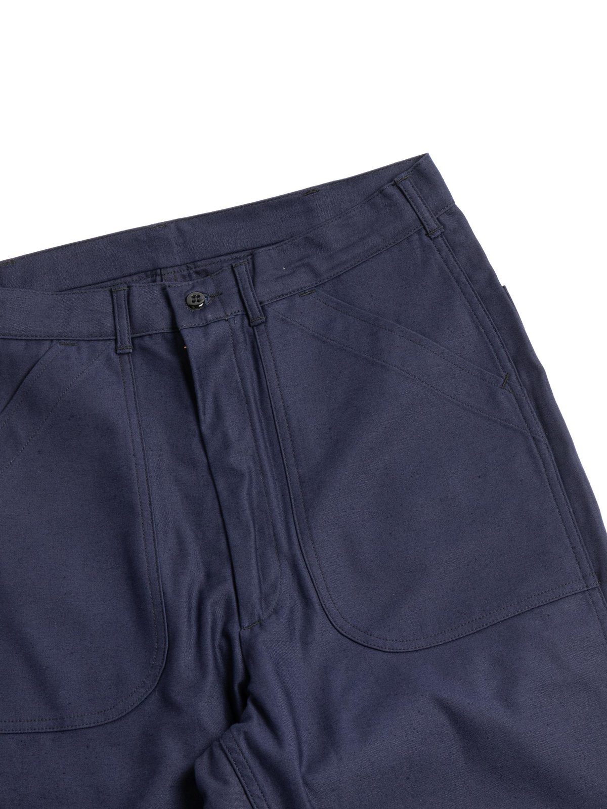 (LOT 225) BACK SATIN BAKER PANT NAVY - Image 2