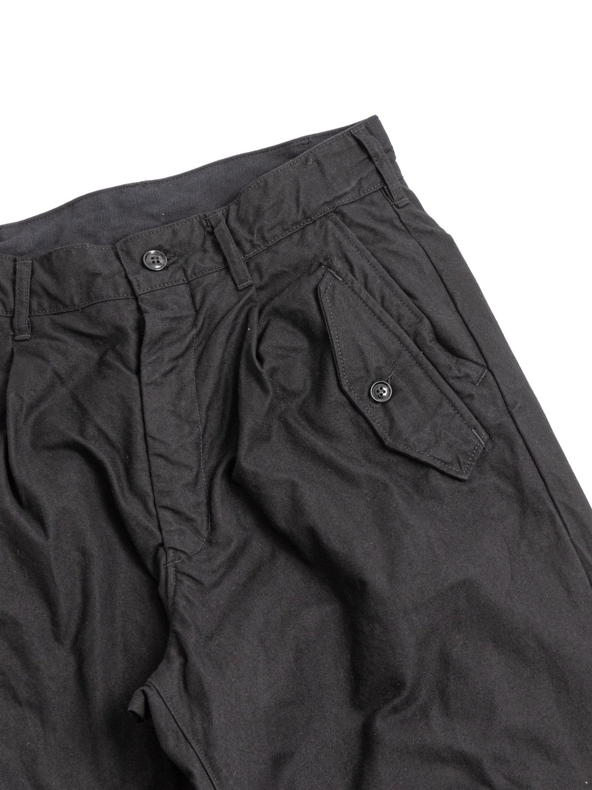 IAC PANT BLACK COTTON BRUSHED HB - Image 3