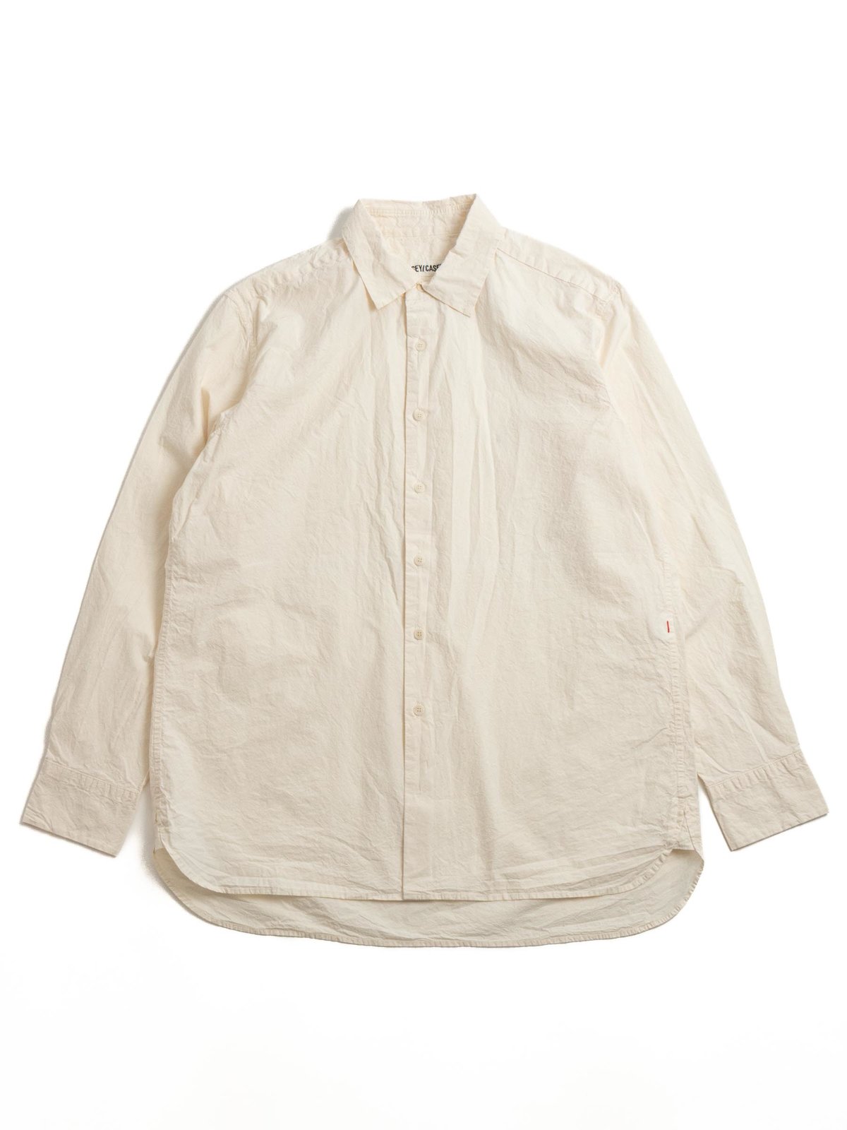 BIG RACCOURCIE SHIRT L.COT NATURAL - Image 1