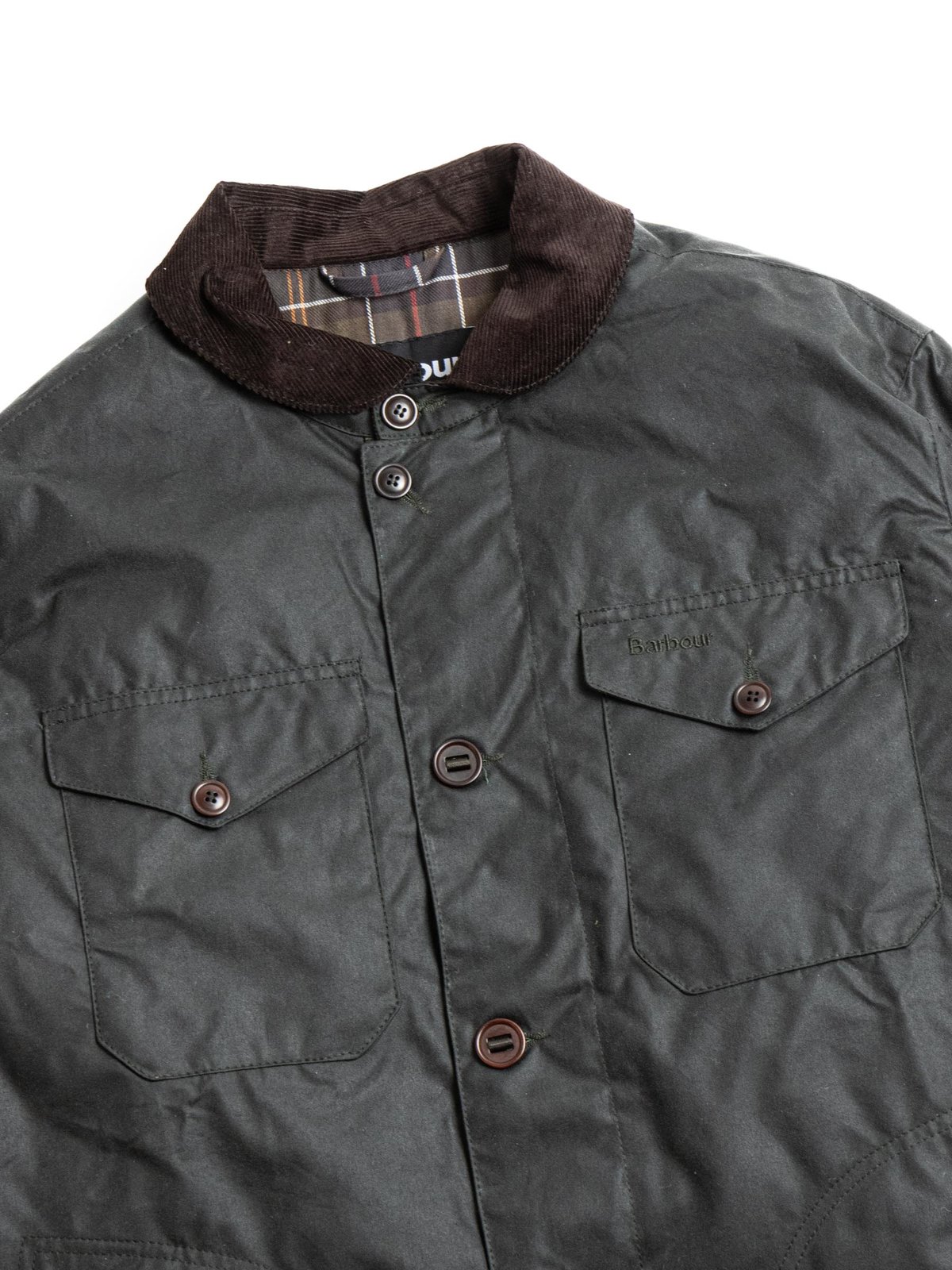 DECK WAXED JACKET SAGE - Image 2