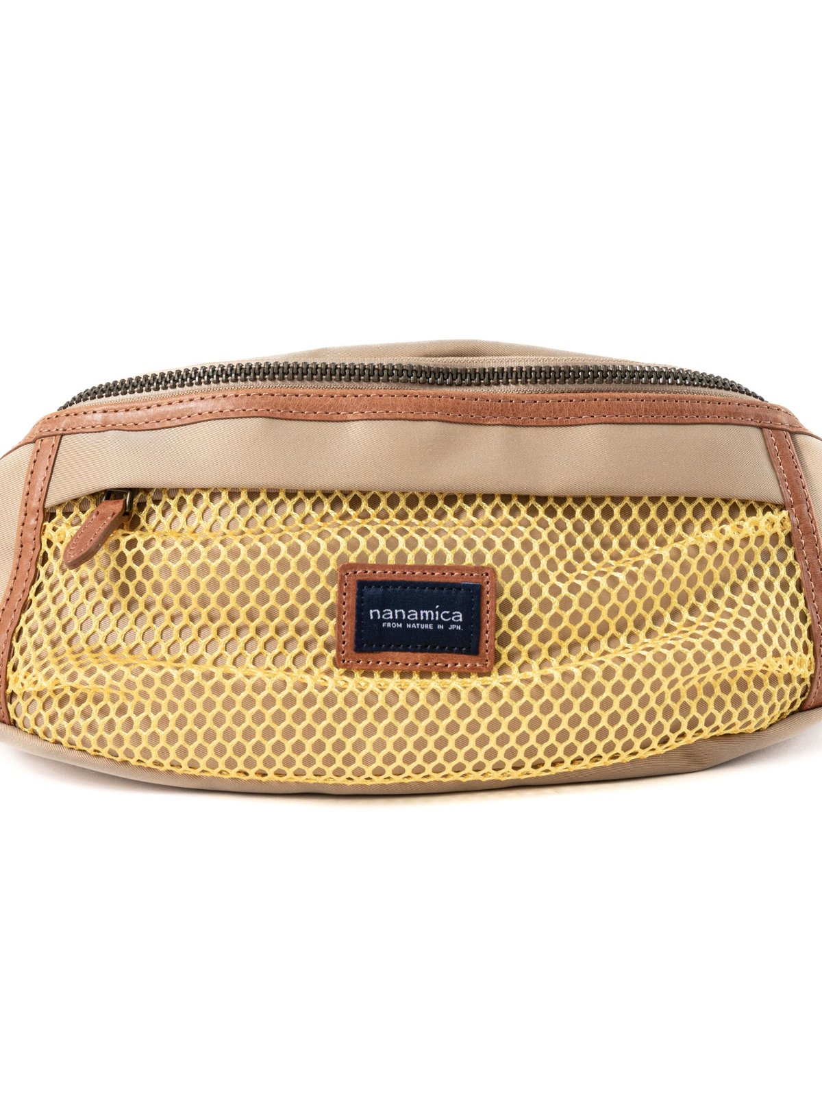 WATER REPELLENT BELT BAG BEIGE - Image 2