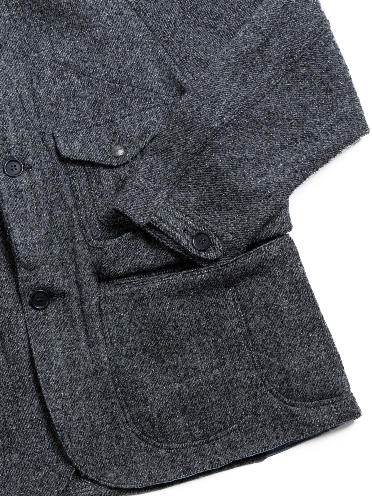 (CJ001) GAME JACKET / TOP CHARCOAL - Image 3