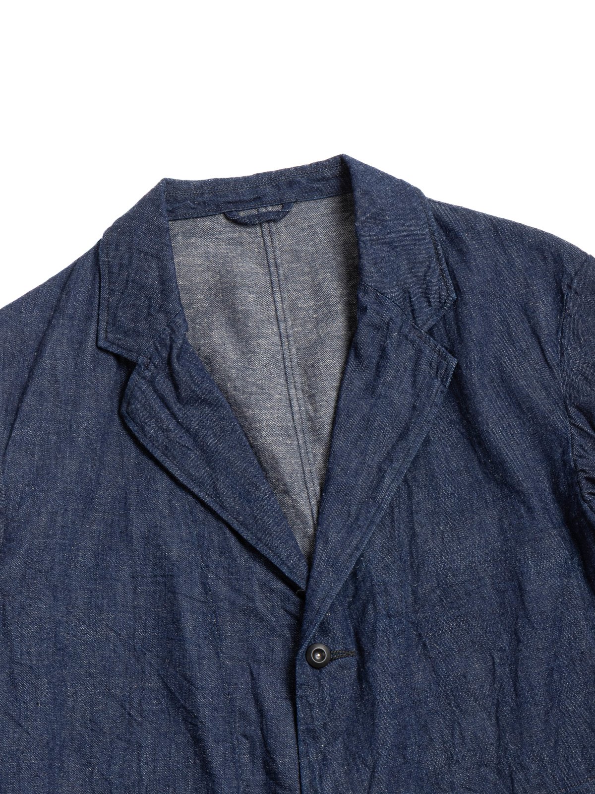 (VTD&ndash;0577&ndash;JK) BRITISH 3 BUTTON JACKET INDIGO - Image 2