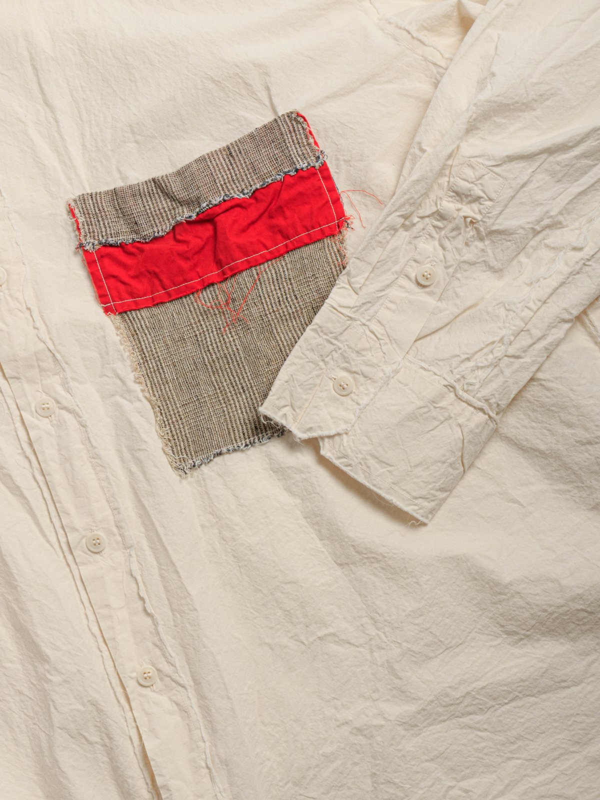 HAMNET SHIRT POCKET PATCHWORK AS IS - Image 4