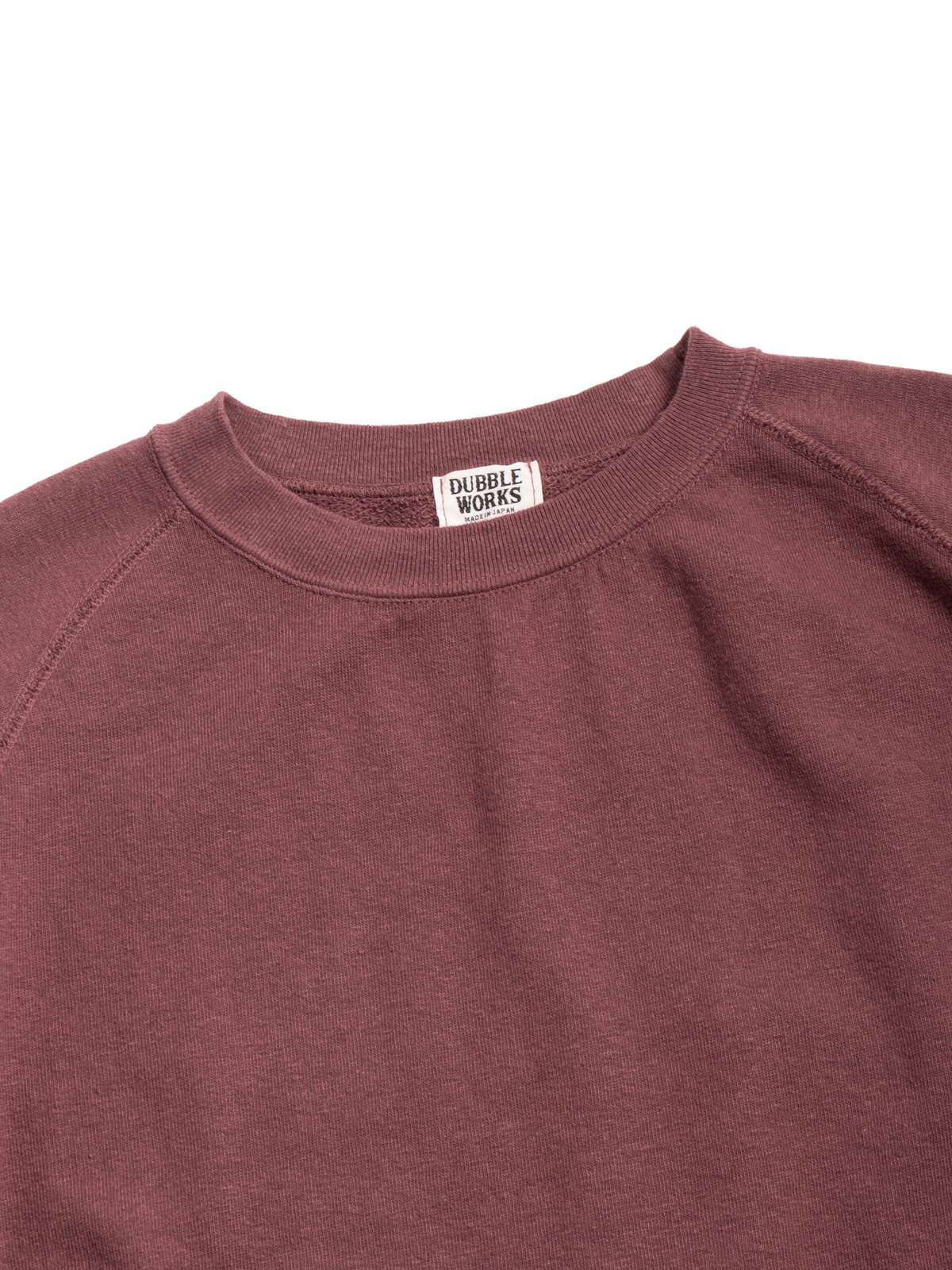 (LOT 74001) CUT OFF SLEEVE SWEATSHIRT BORDEAUX - Image 3