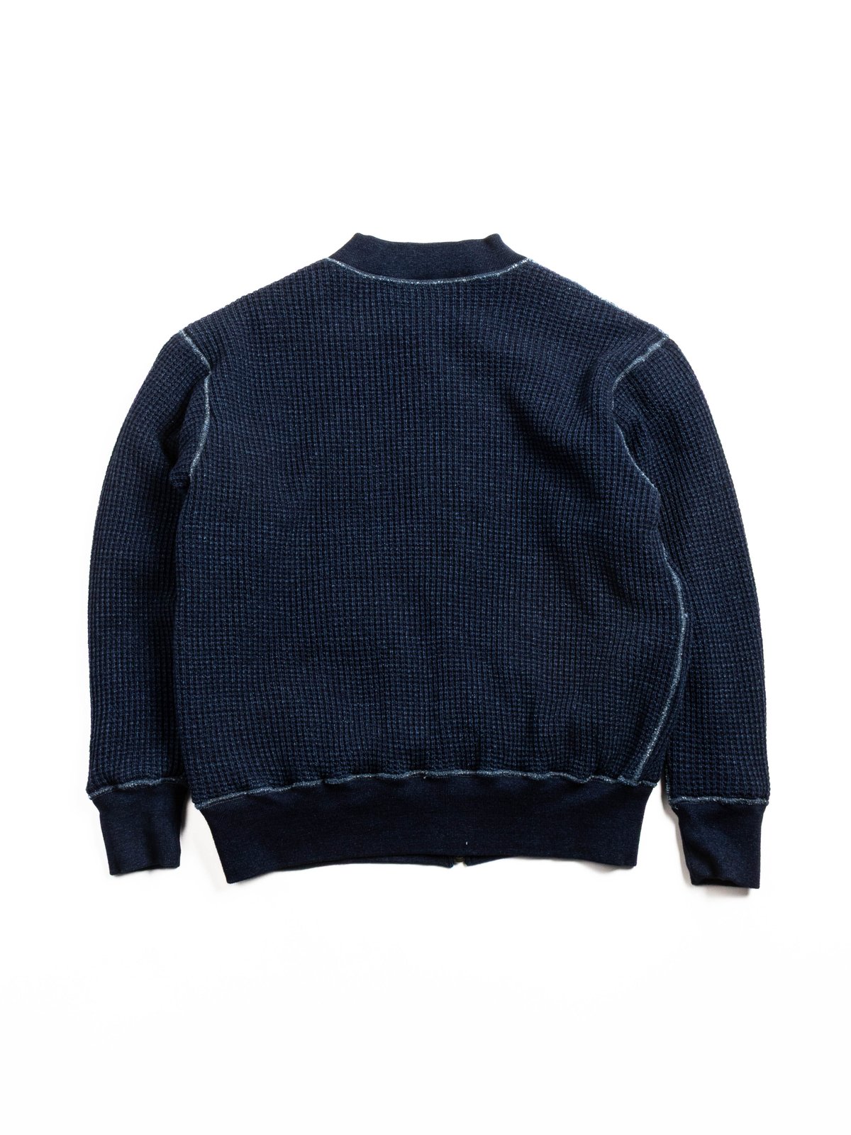 (D8183 STUDIO D&rsquo;ARTISAN INDIGO REVERSIBLE SWEATSHIRT - Image 9