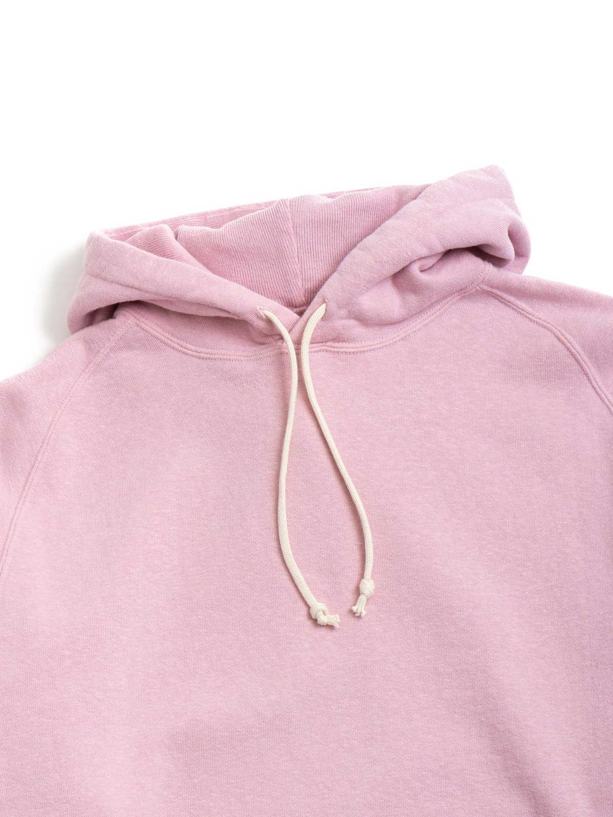 EHU’KIA HOODED RAGLAN SWEATSHIRT BLEACHED MAUVE - Image 2