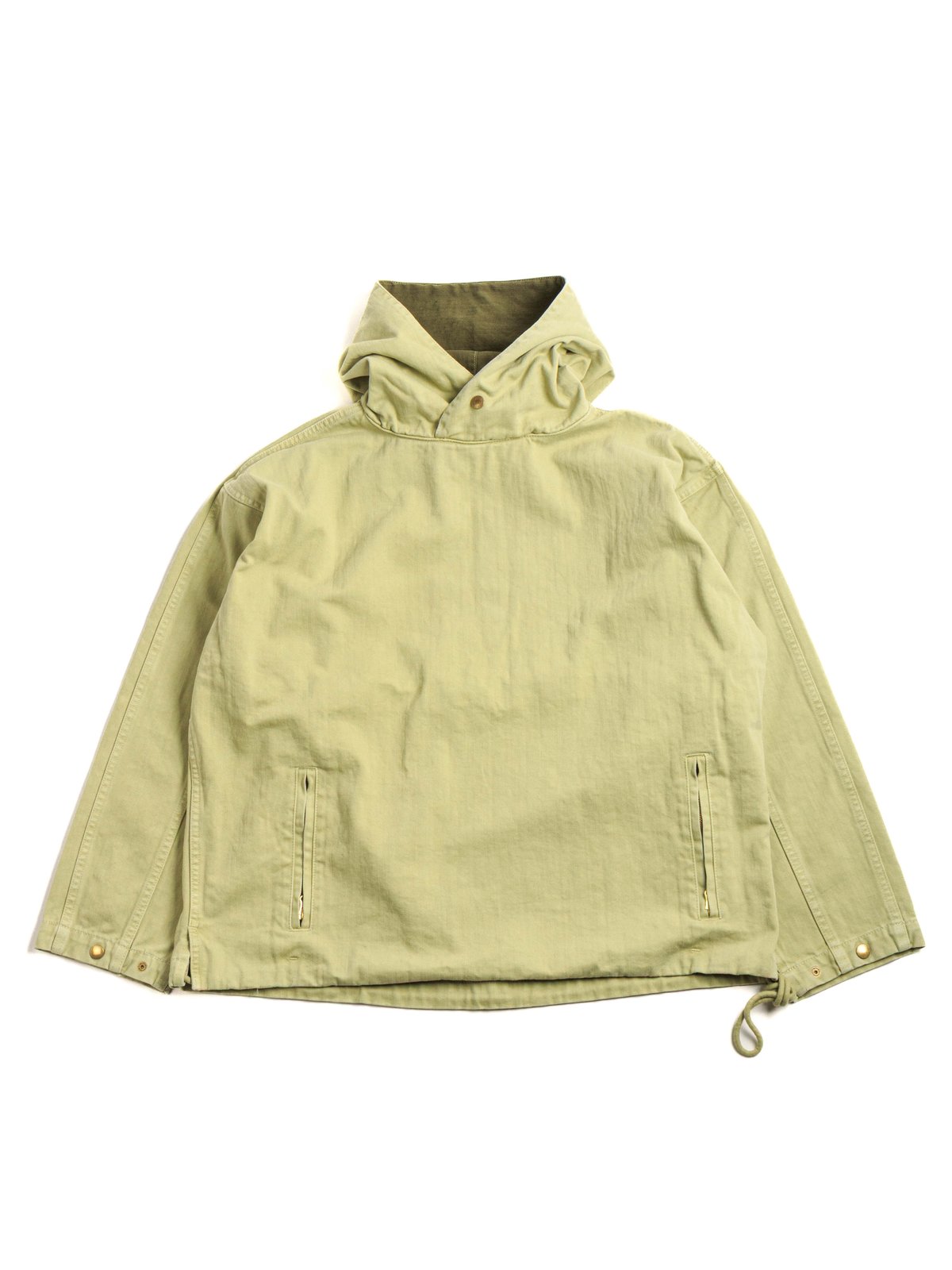 REVERSIBLE PULLOVER JACKET SAGE GREEN - Image 1