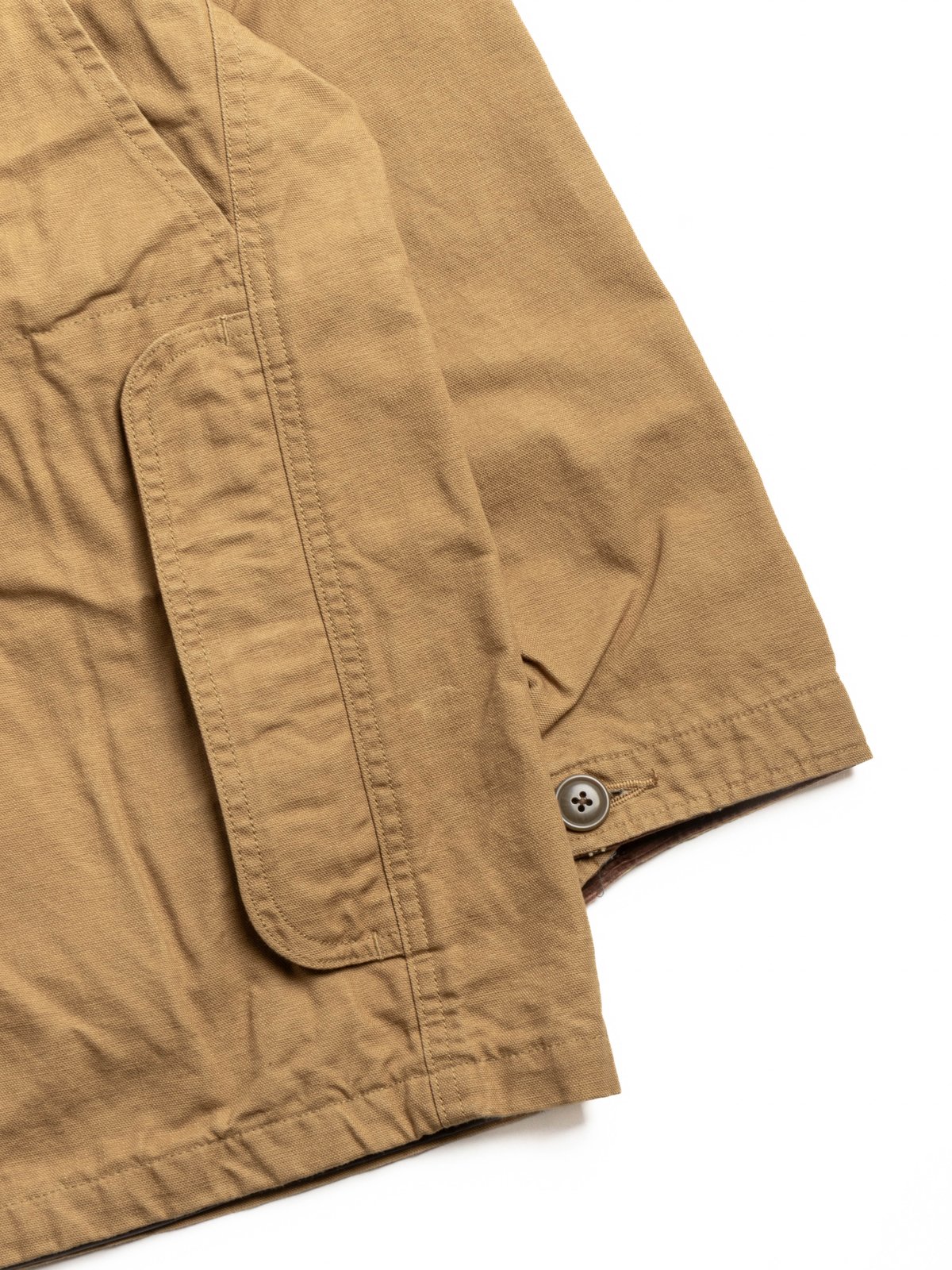 SOUTH2 WEST8 HUNTING JACKET OX / PARAFFIN COATING MUSTARD - Image 5