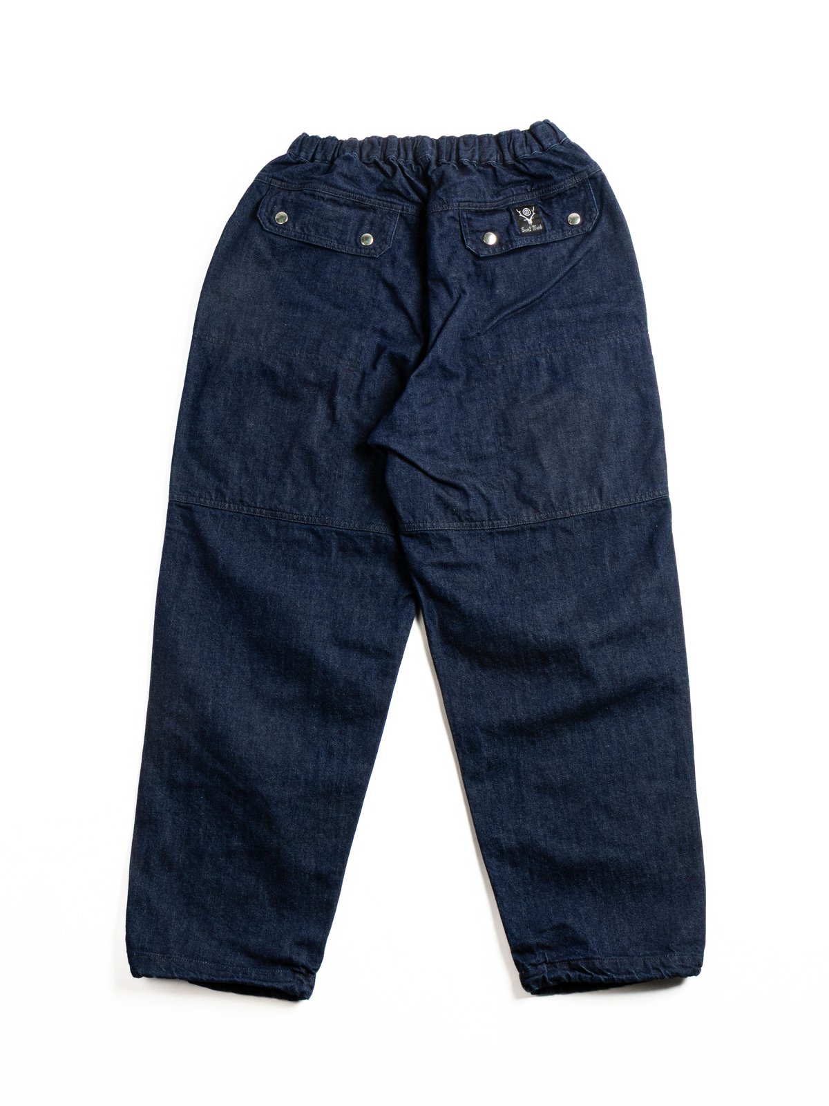 SOUTH2 WEST8 BELTED HARBOR PANT 12OZ DENIM INDIGO - Image 5