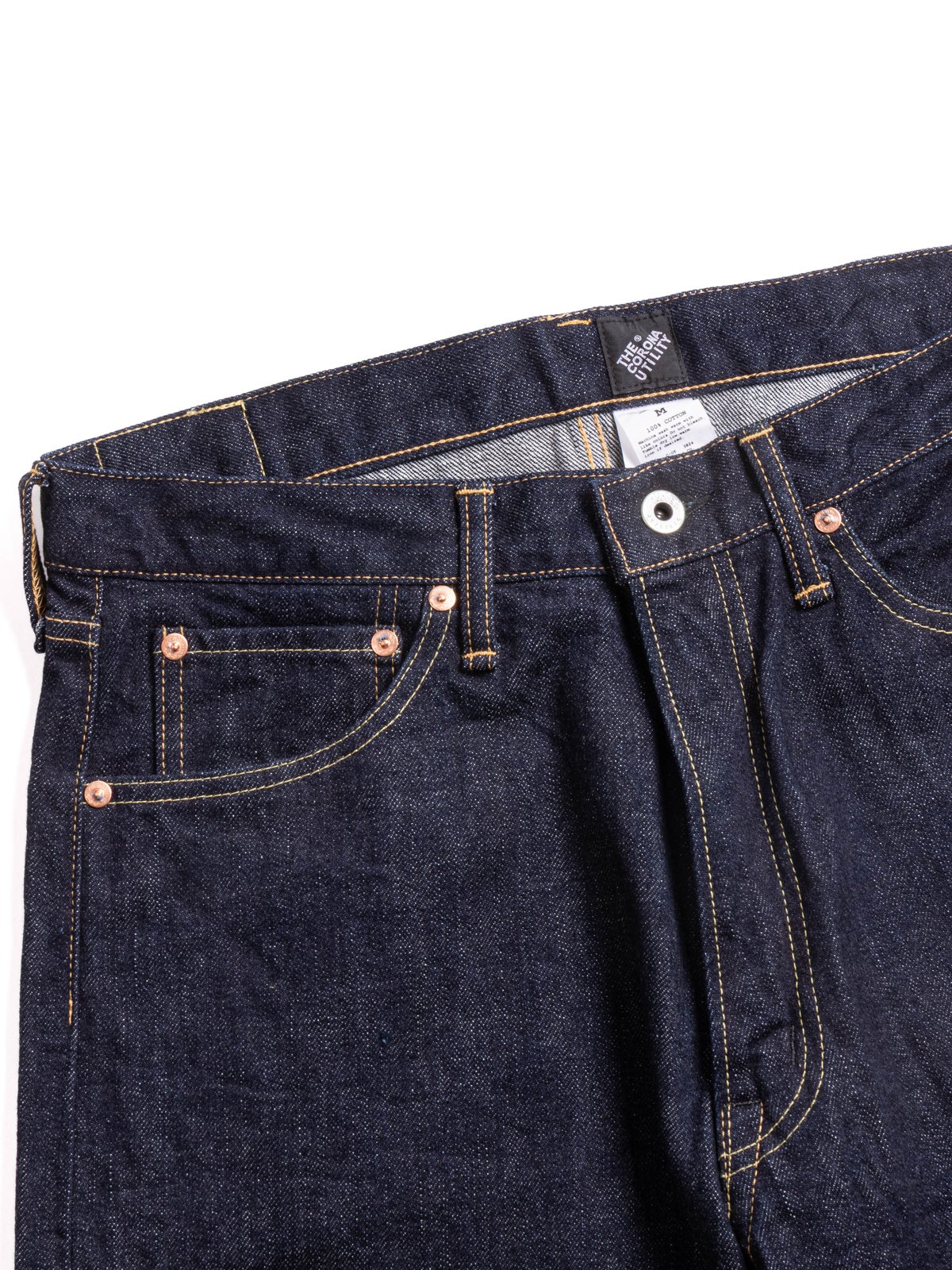 (CP005) FIVE POCKET INDIGO DENIM - Image 2