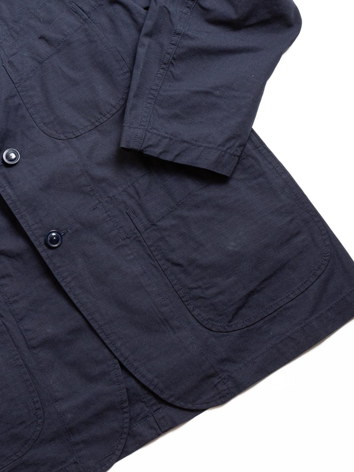 BEDFORD JACKET NAVY COTTON RIPSTOP - Image 3