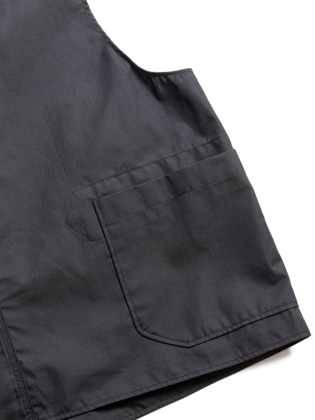 UPLAND VEST DK.NAVY LT WEIGHT NYCO TWILL  - Image 5