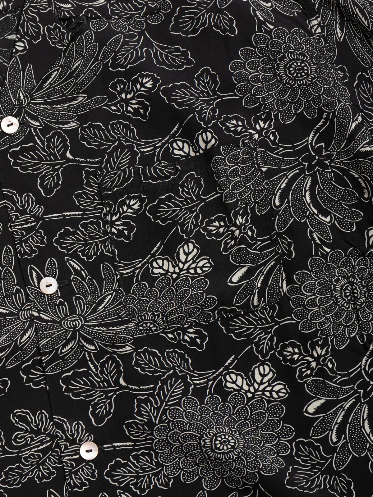 HAWAIIAN SHIRT BLACK - Image 3