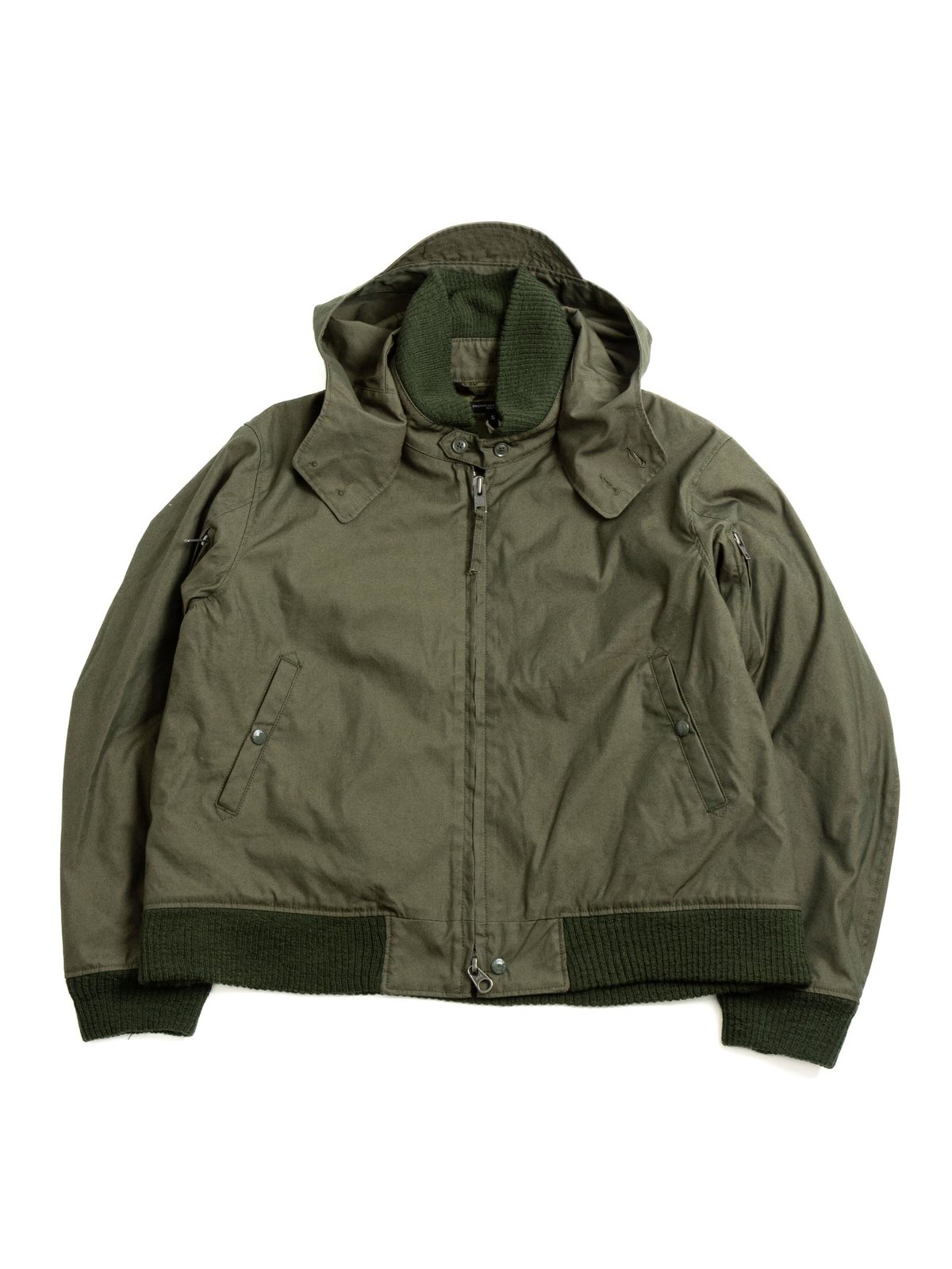 LL JACKET OLIVE CP WEATHER POPLIN - Image 1