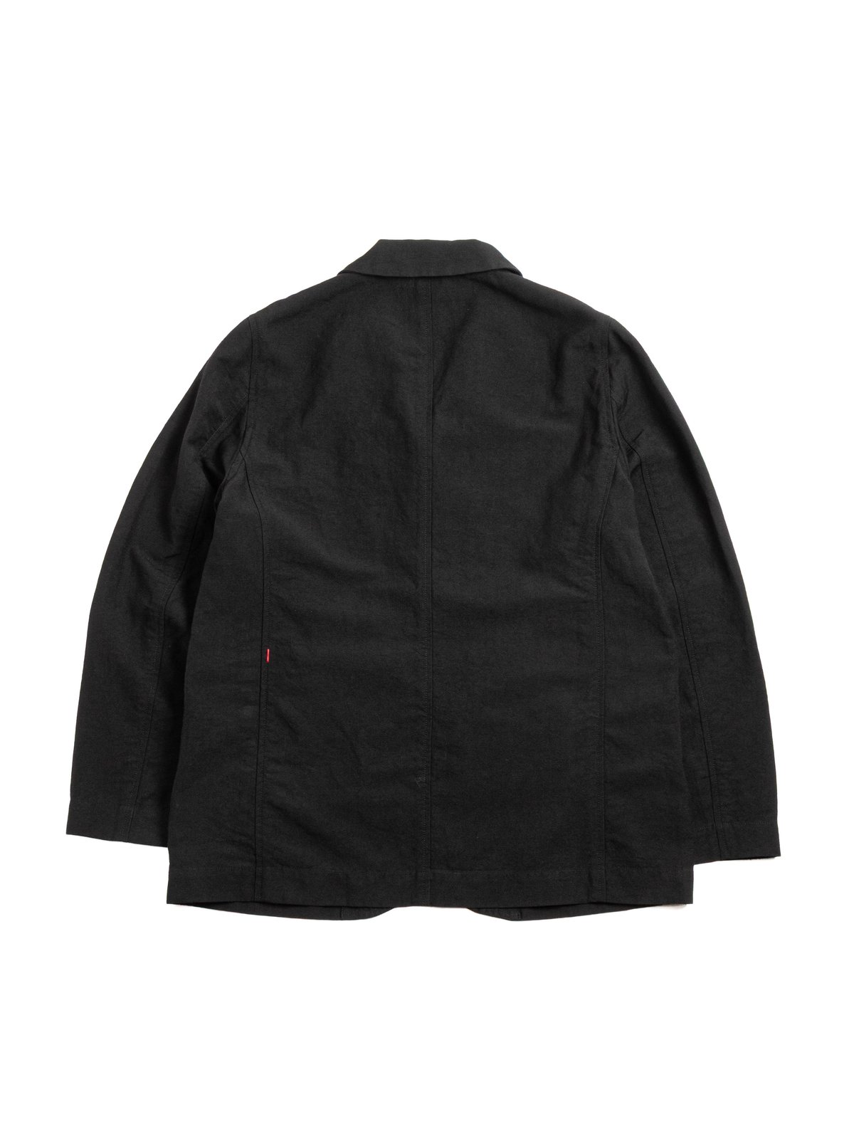 REVERSIBLE JAK PAT JACKET &ndash; LIN WOOL &ndash; BLACK - Image 5