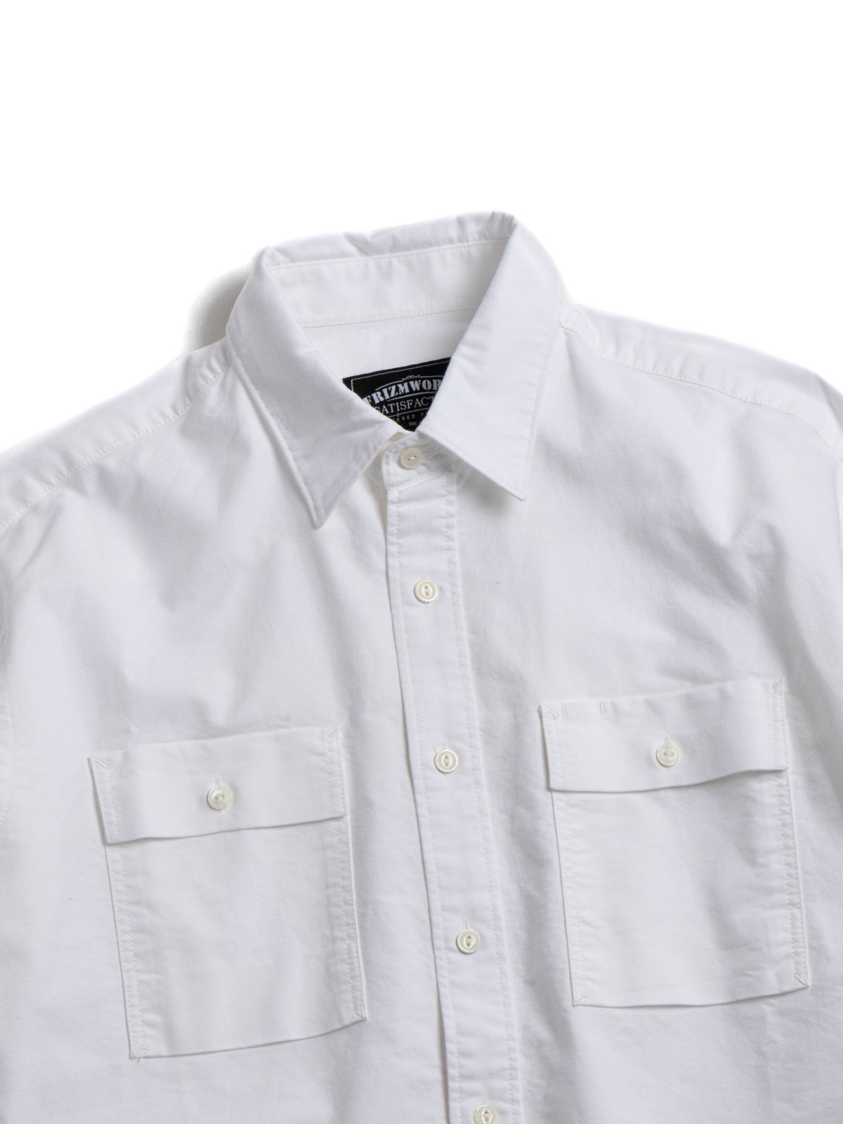 CIGARETTE POCKET CHAMBRAY SHIRT WHITE - Image 2