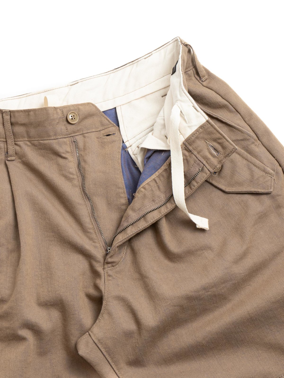 IAC PANT KHAKI/BLUE PC IRIDESCENT HEAVY TWILL - Image 4
