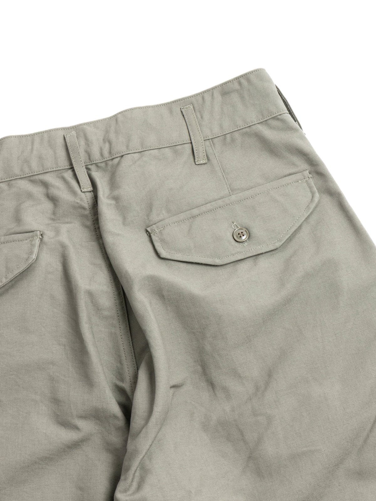 IAC PANT OLIVE COTTON DOUBLE CLOTH - Image 6