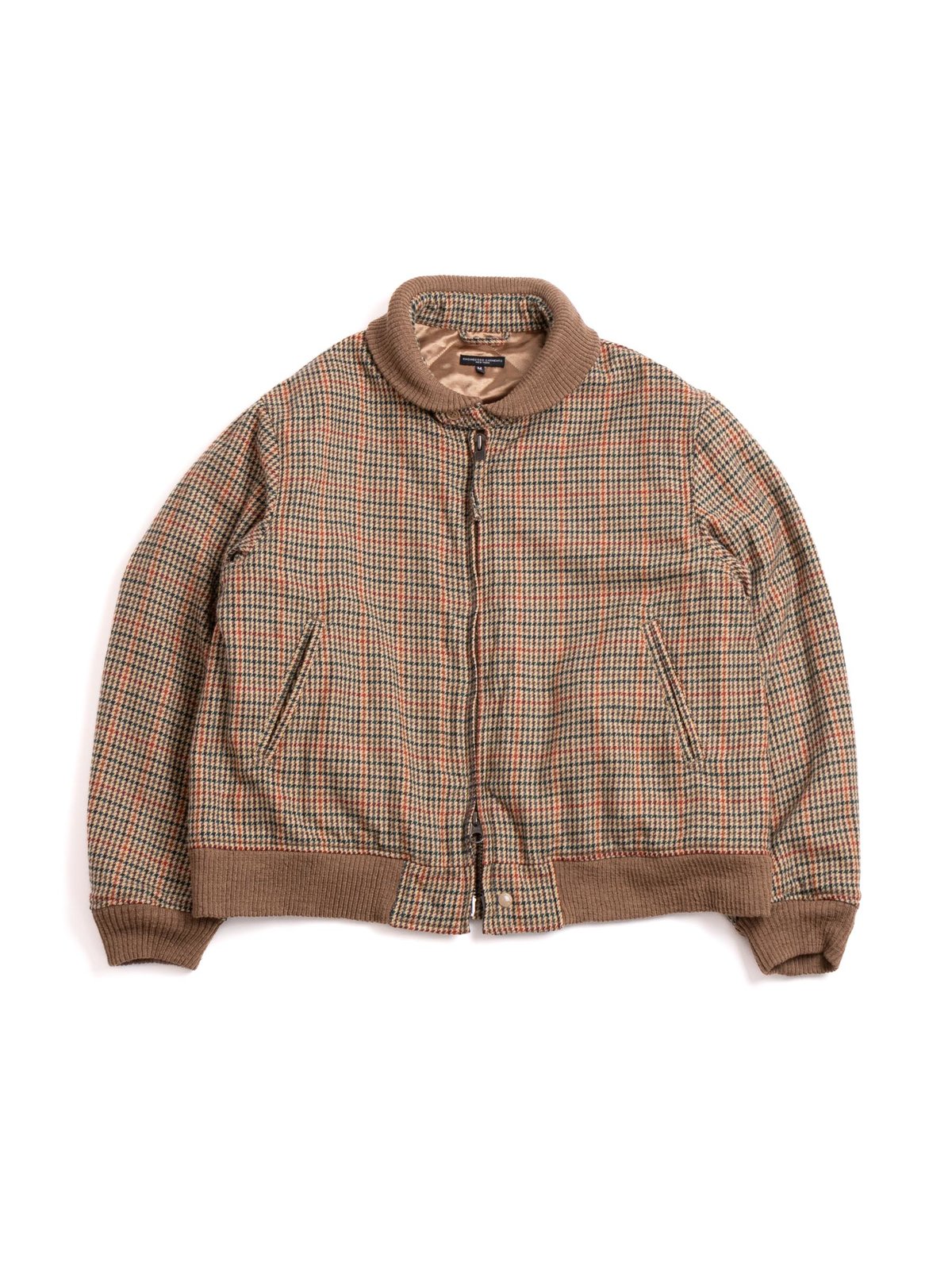 LL JACKET KHAKI GUN–CLUB CHECK - Image 1