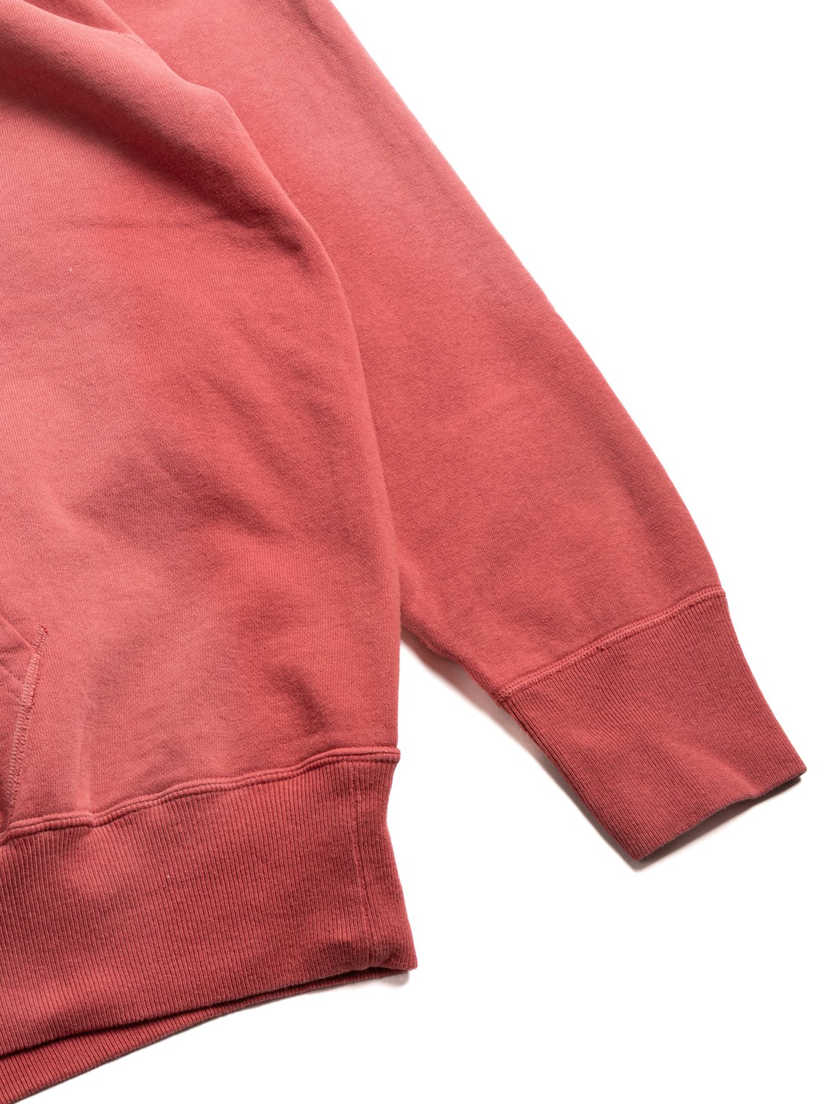 (LOT 462) RAGLAN HOOD U/W (SUN BURN) RED - Image 5