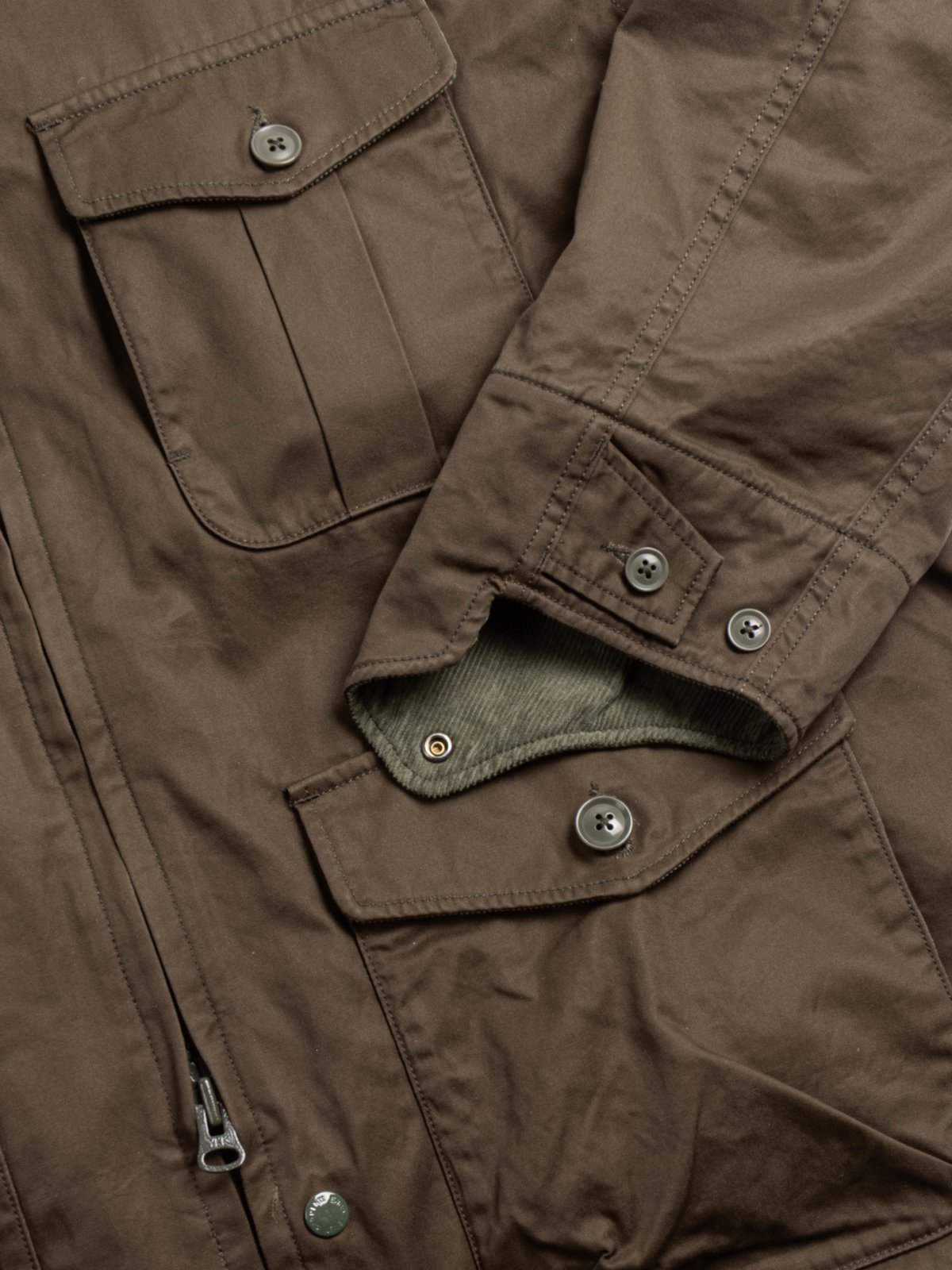 SAS JACKET COTTON VENTILE TWILL DK. OLIVE - Image 7