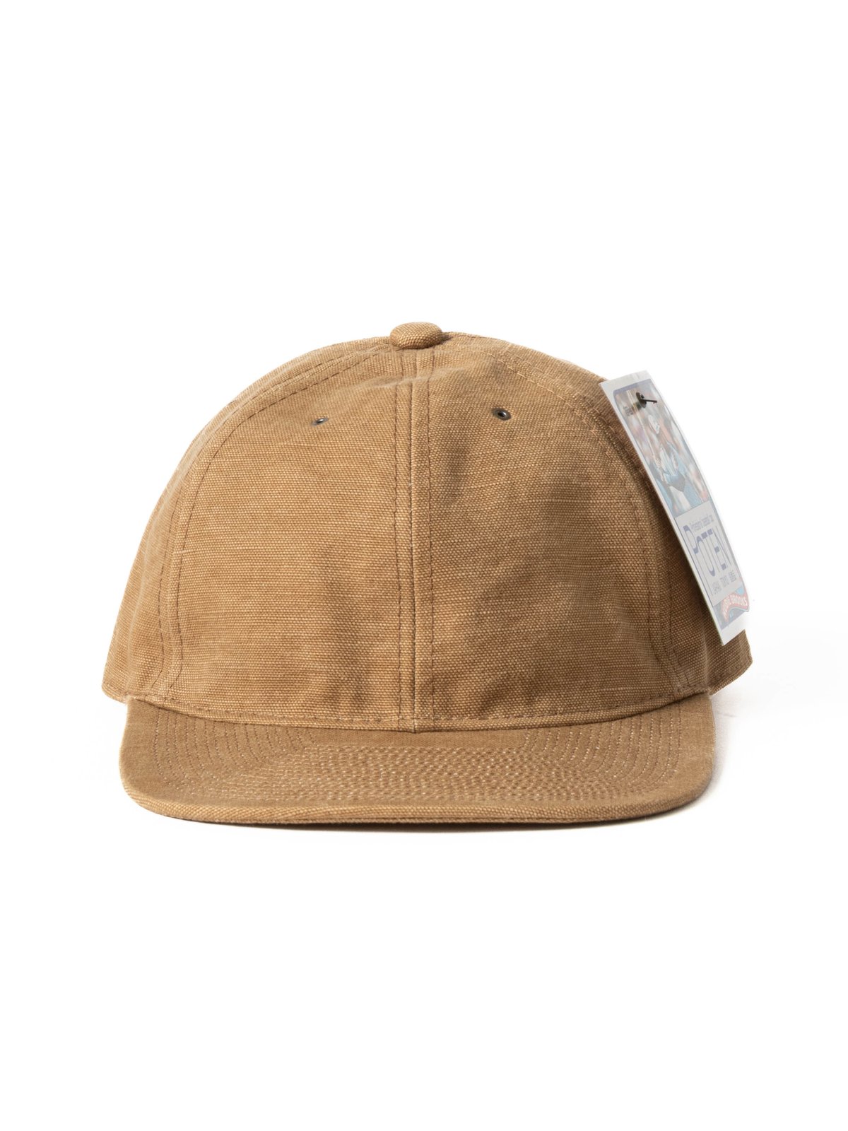 POTEN VINTAGE DUCK BASEBALL CAP CAMEL - Image 2