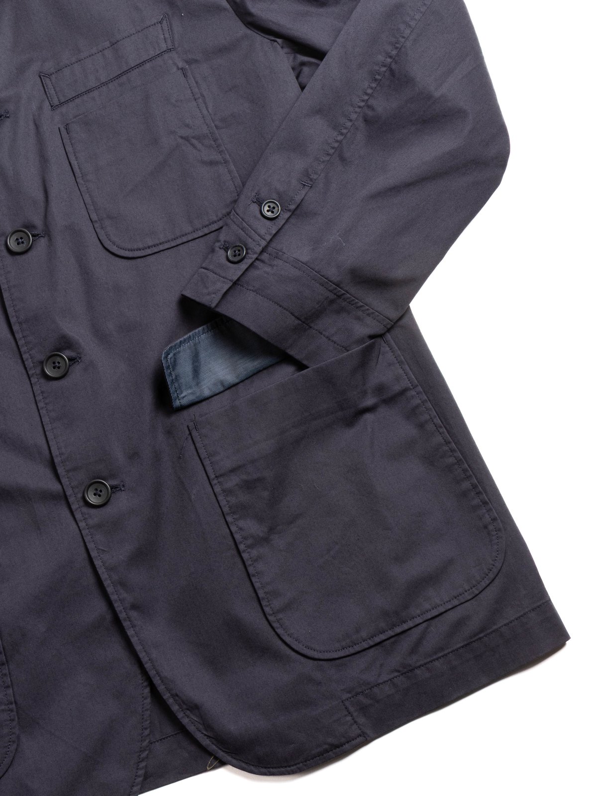 AN JACKET DARK NAVY HIGH COUNT TWILL - Image 3