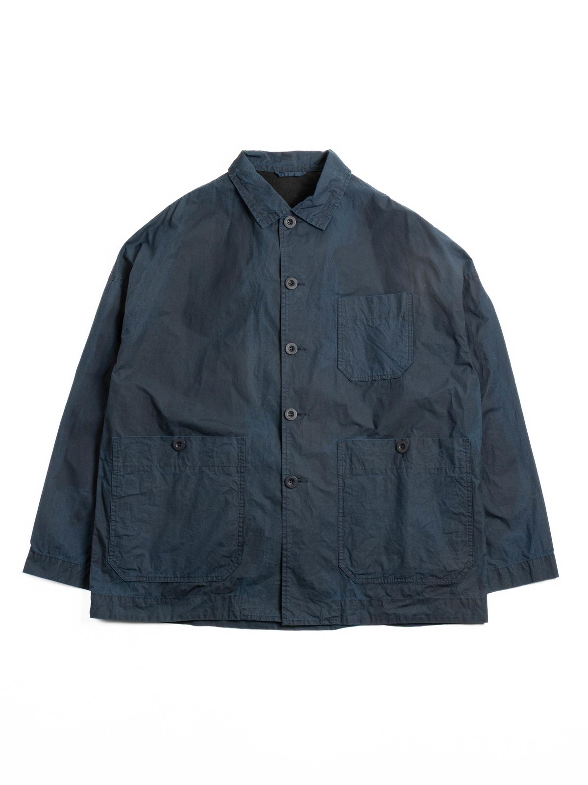 HIGA TRAVAIL JACKET PIGMENT WAX NAVY  - Image 1
