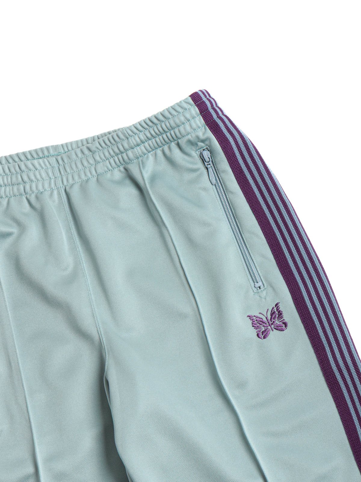 NEEDLES TRACK PANT POLY SMOOTH IVORY - Image 2