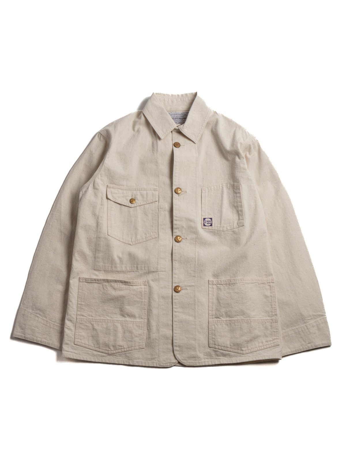 (JG&ndash;29) HOUSE PAINTER&rsquo;S JACKET ECRU - Image 1