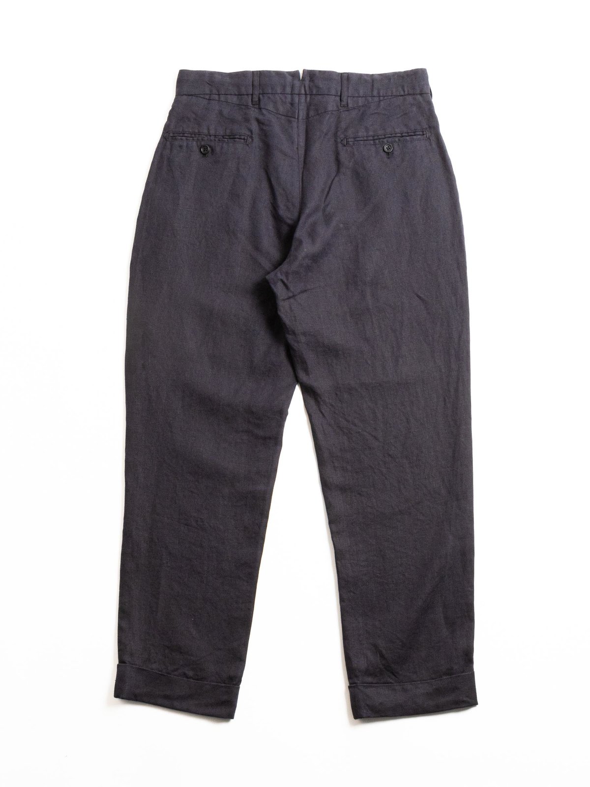 ANDOVER PANT NAVY LINEN TWILL - Image 6