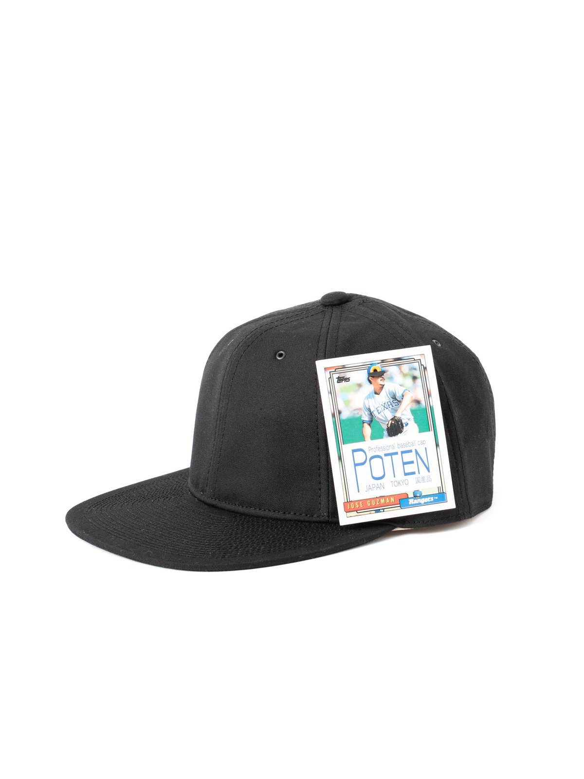 FUJIKINBAI BASEBALL CAP BLACK - Image 1