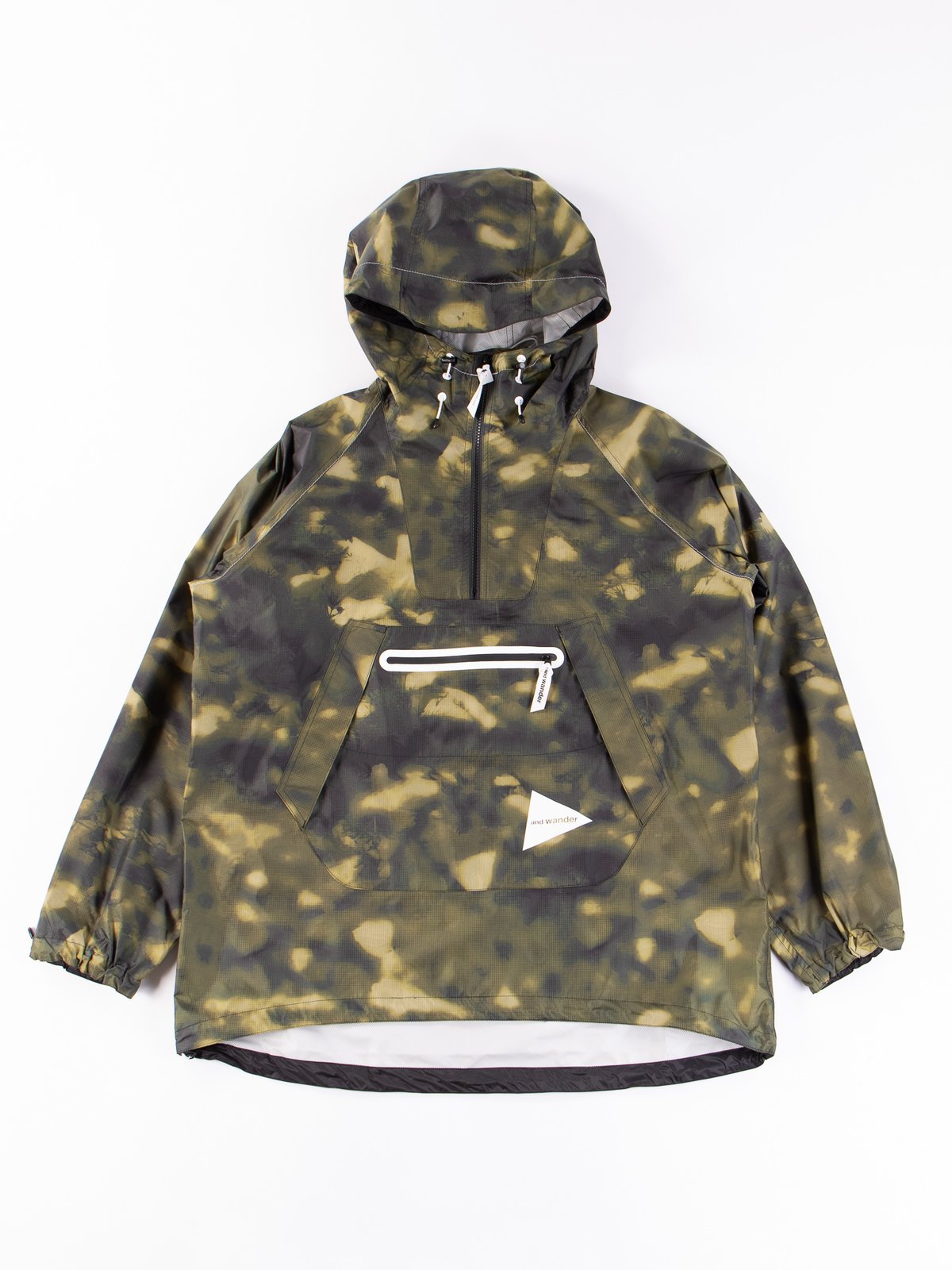 and wander fly rain anorak hoodie