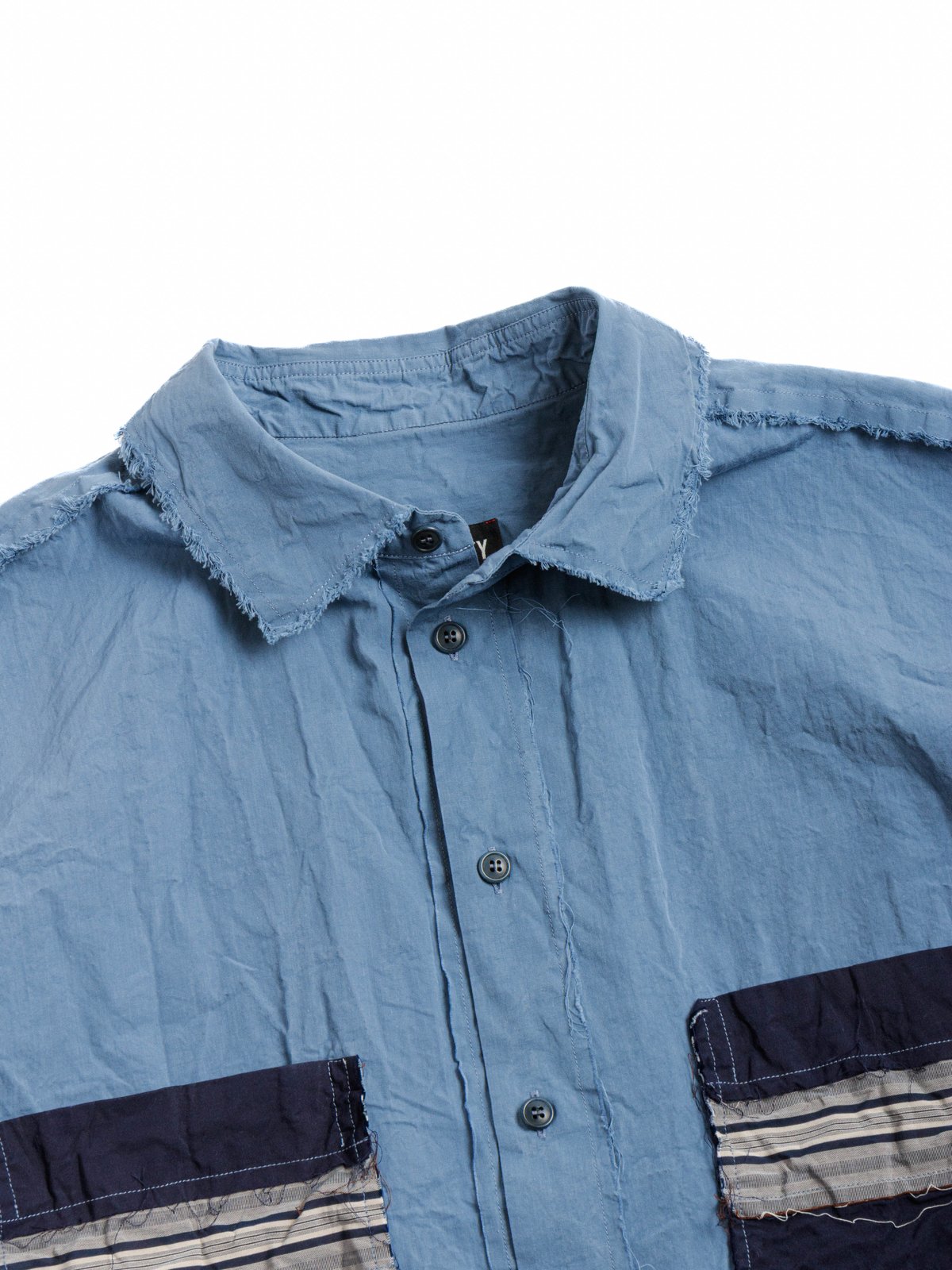 HAMNET SHIRT POCKET PATCHWORK STORM - Image 2